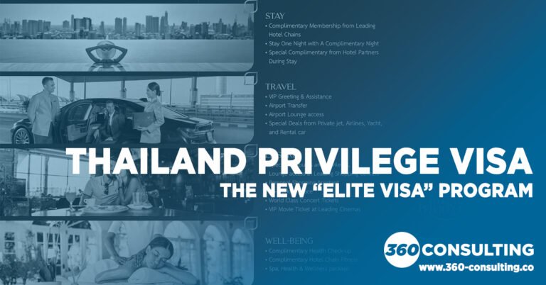 Thailand Privilege Program & Memberships – New “Elite Visa”