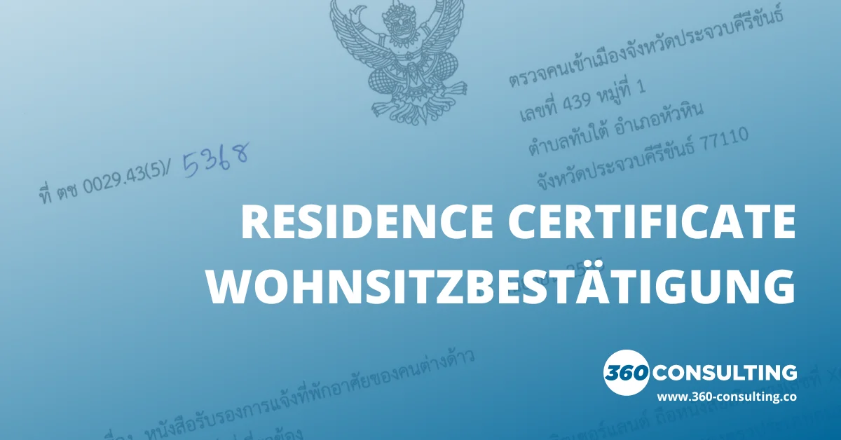 Post Thumbnail Residence Certificate